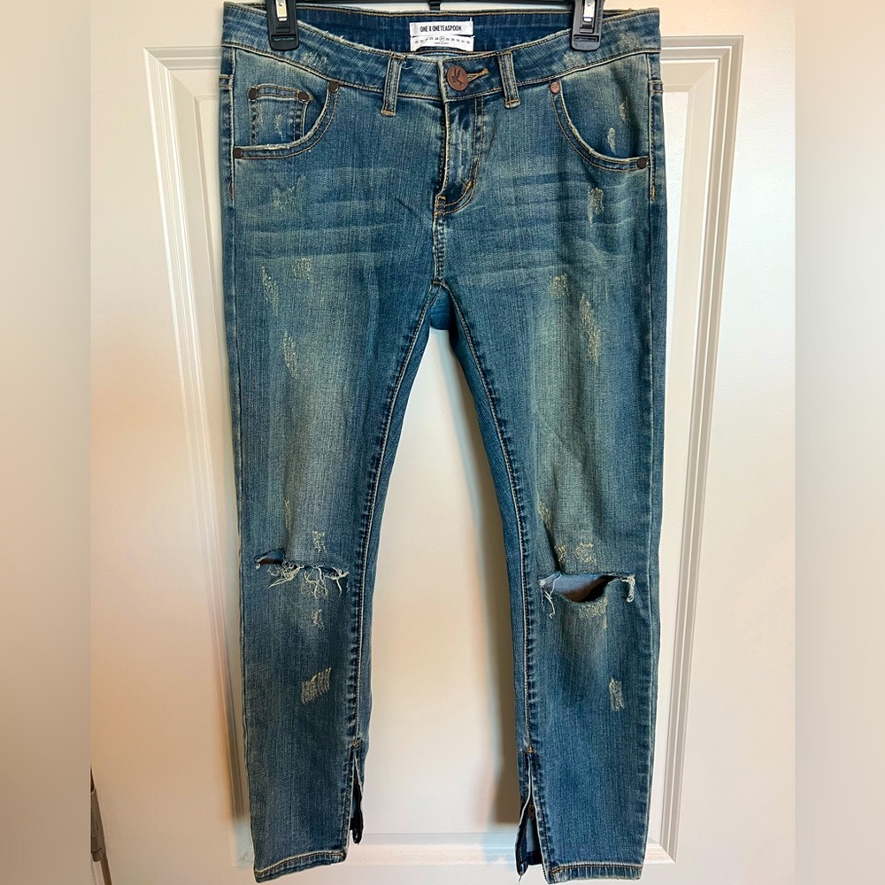 One Teaspoon distressed jeans
